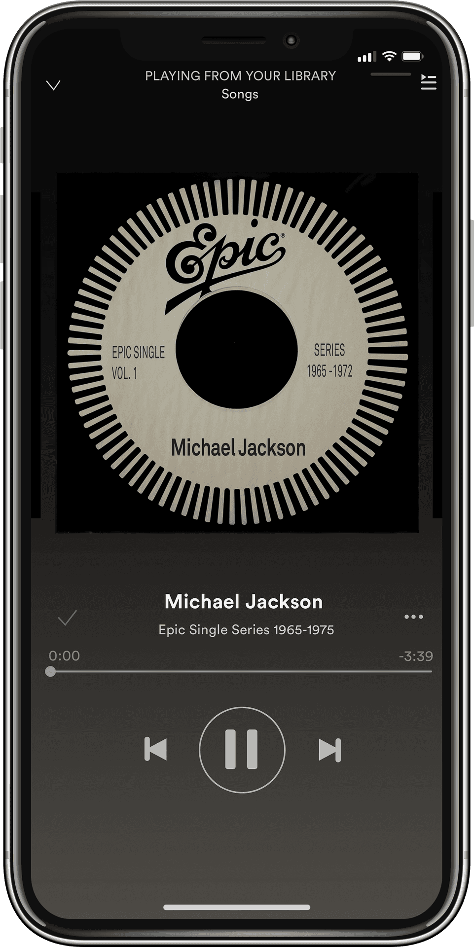 Music Player Interface Michael Jackson PNG Image