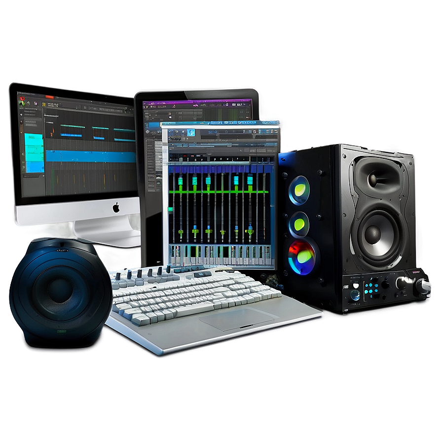 Music Production Pc Png 51 PNG Image