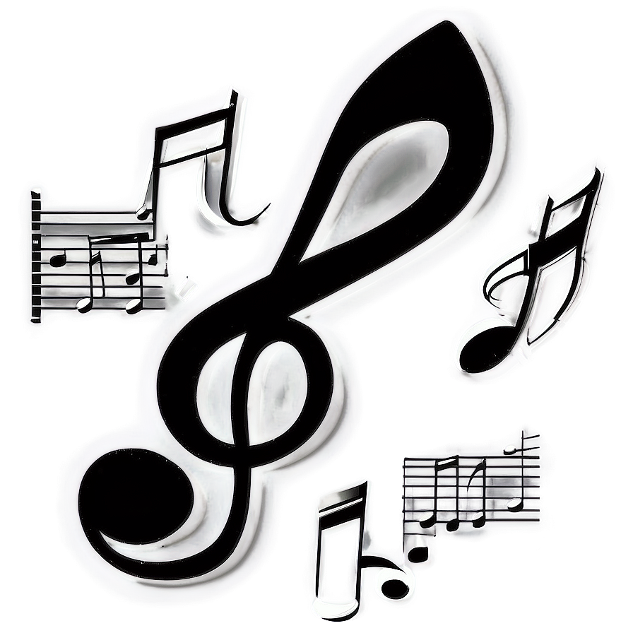 Music Staff Clipart Png 62 PNG Image