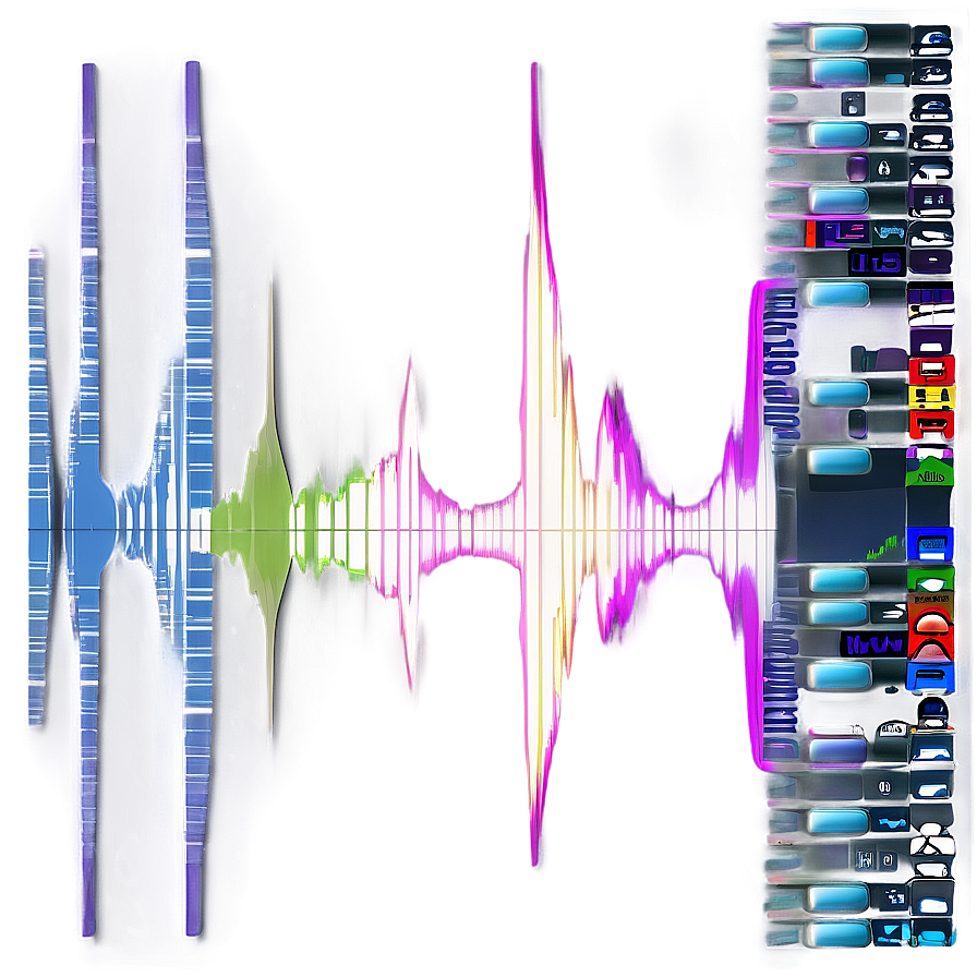 Music Waveform Png 06202024 PNG Image