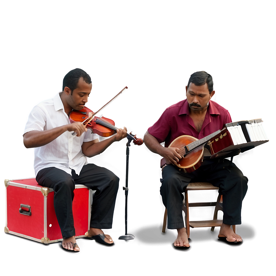 Musicians Playing Png Cro PNG Image