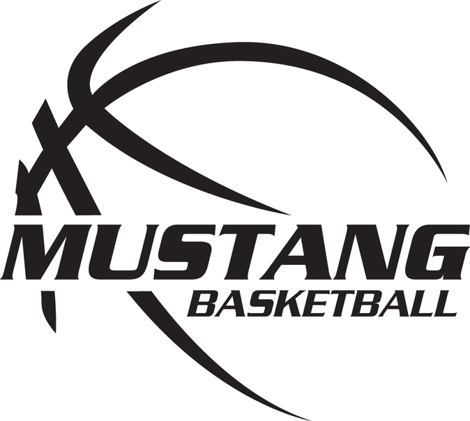 Mustang Basketball Logo PNG Image