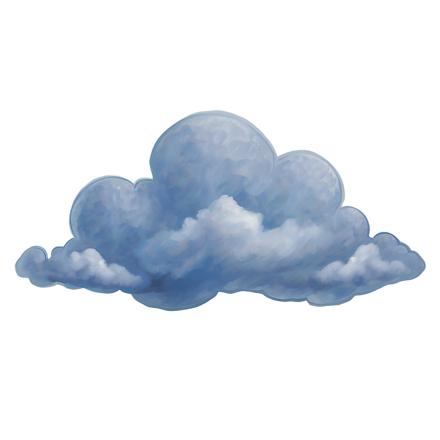 Muted Cloudy Sky Png 06252024 PNG Image