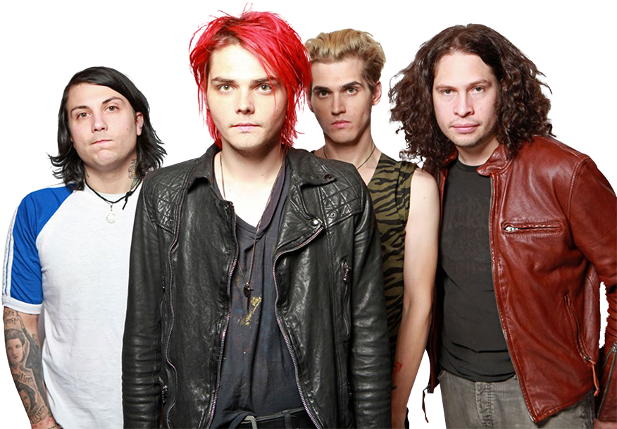 My Chemical Romance Band Members PNG Image