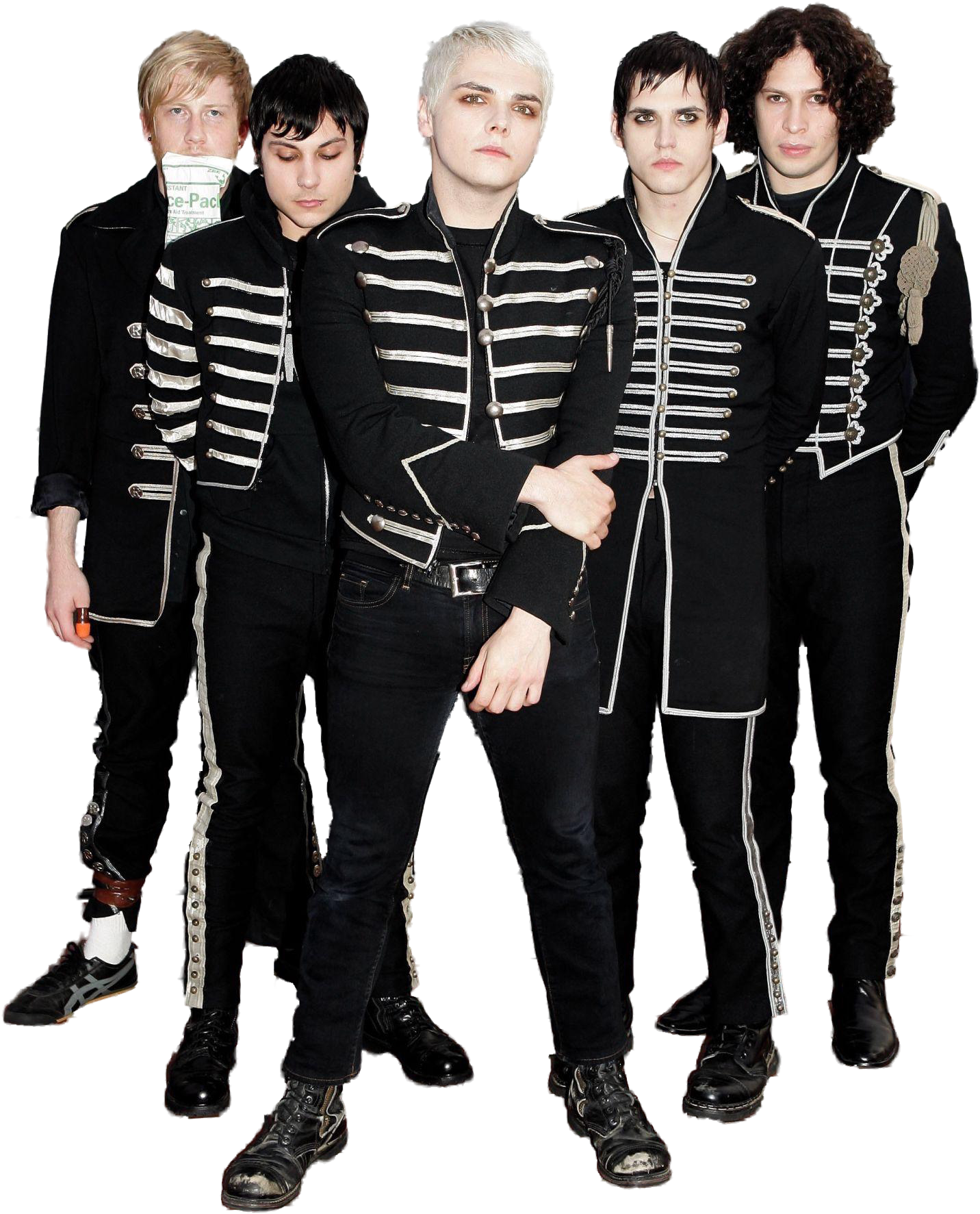 My Chemical Romance Black Parade Outfits PNG Image