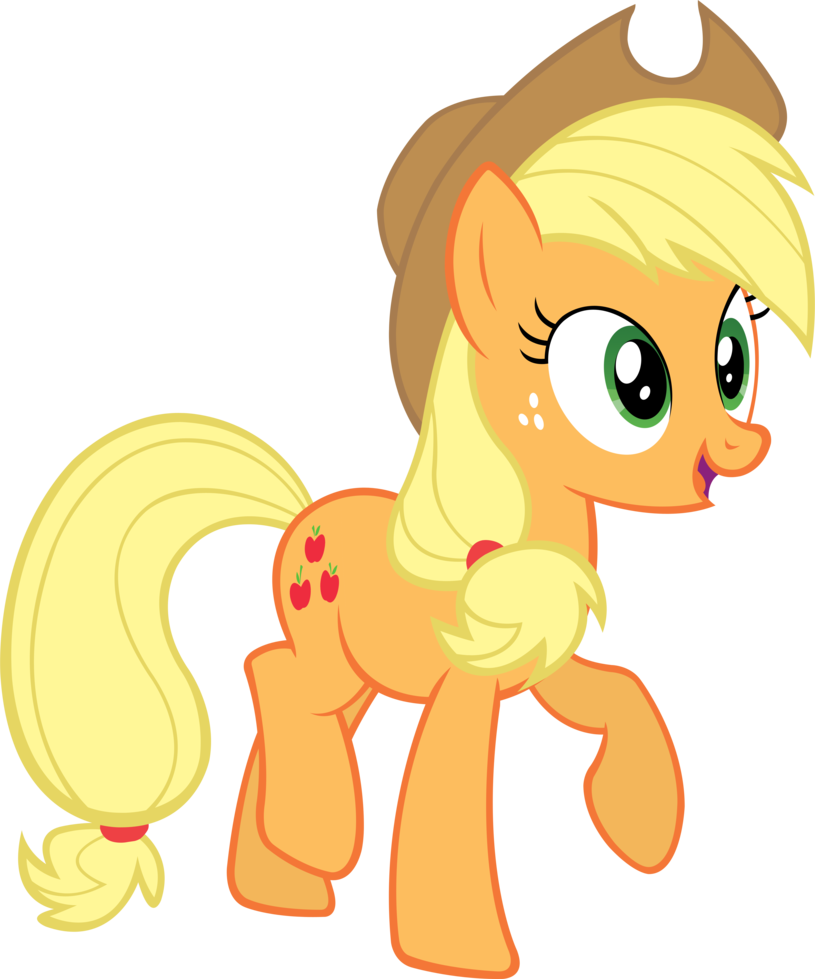 My Little Pony Applejack Illustration PNG Image