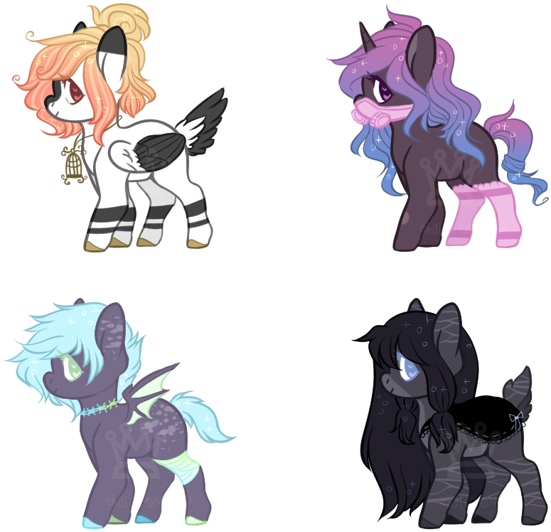 My Little Pony Fan Characters PNG Image