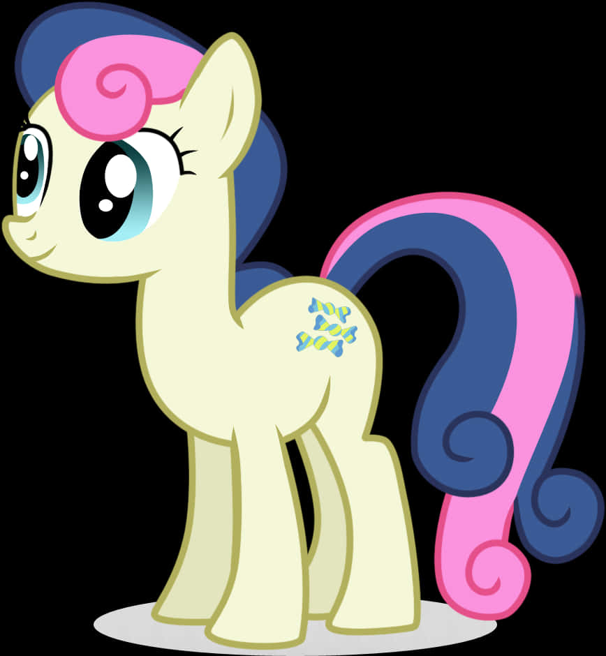 My Little Pony Yellow Character PNG Image