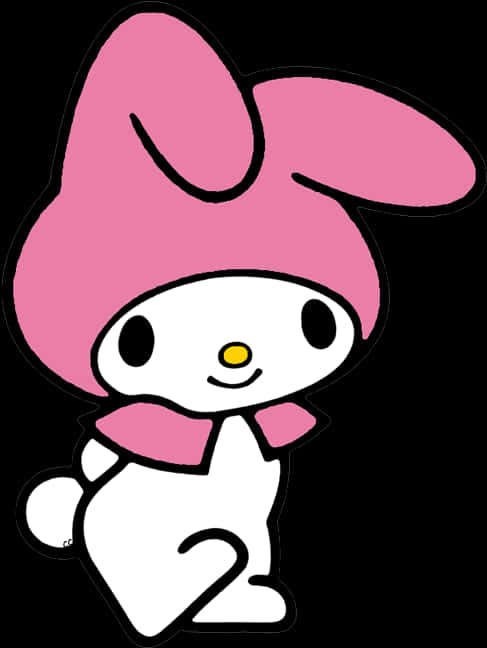 My Melody Cartoon Character PNG Image