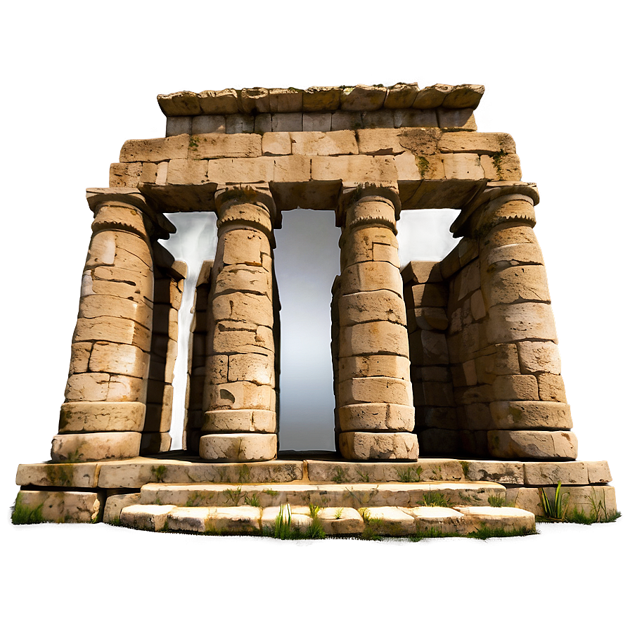 Mysterious Ancient Ruins Picture Png Nqf PNG Image