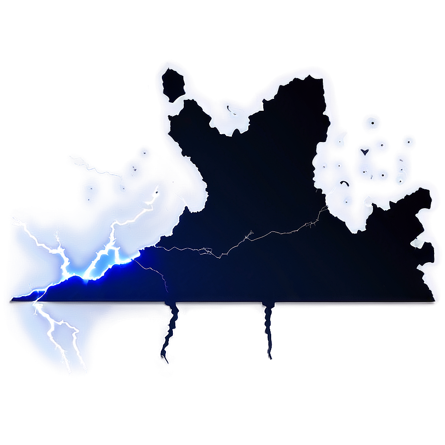 Mysterious Dark Lightning Png Own78 PNG Image