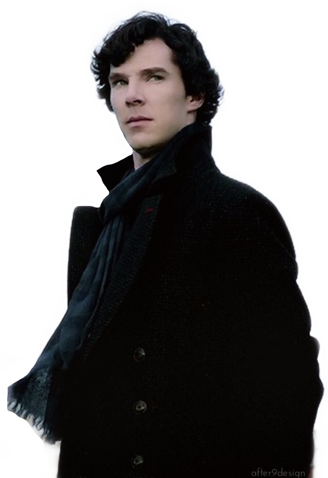 Mysterious Manin Black Coat PNG Image