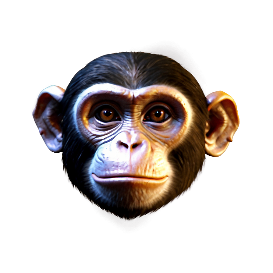 Mysterious Monkey Face Png 06272024 PNG Image