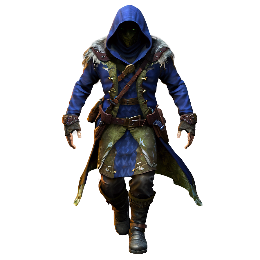 Mysterious Rogue Figure Png Txr71 PNG Image