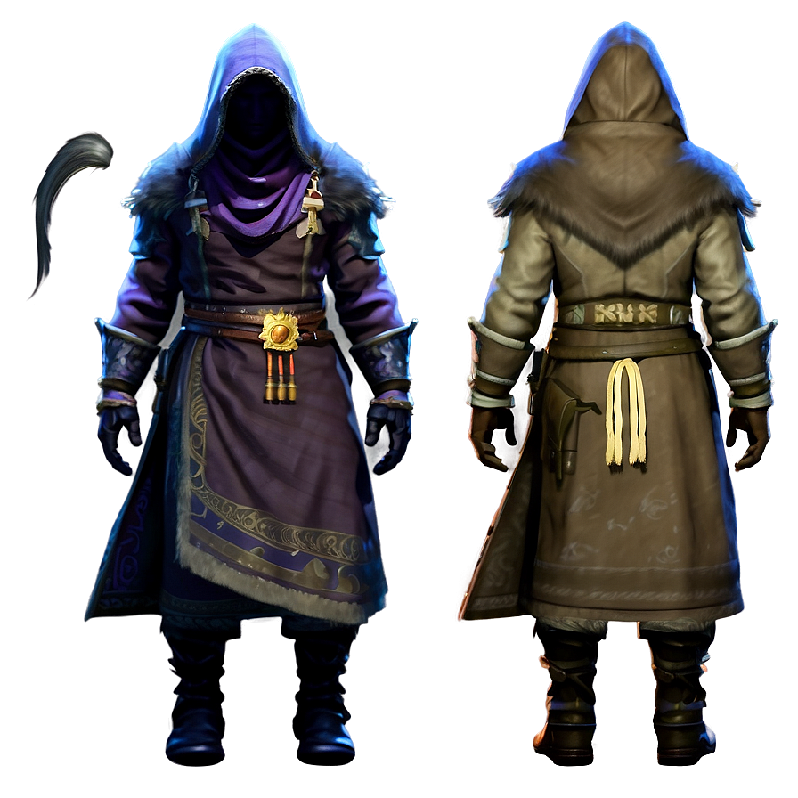 Mysterious Wanderer Character Png Nva PNG Image