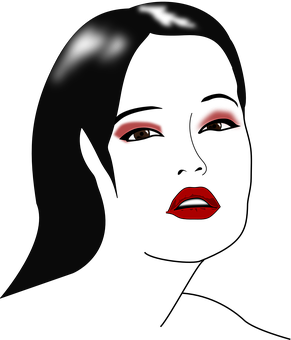 Mysterious_ Woman_in_ Shadows PNG Image