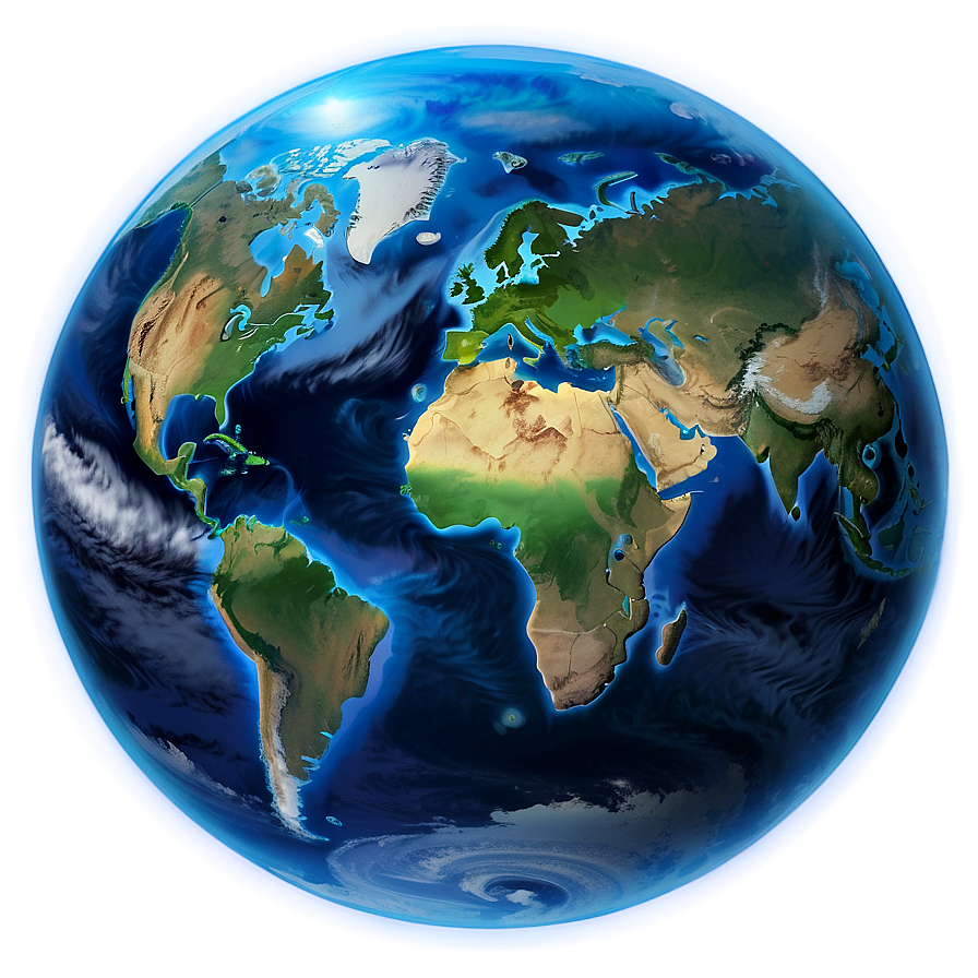 Mystic Blue Planet Vision Png 06292024 PNG Image