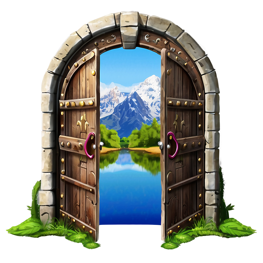 Mystic Open Door Portal Png Biq67 PNG Image