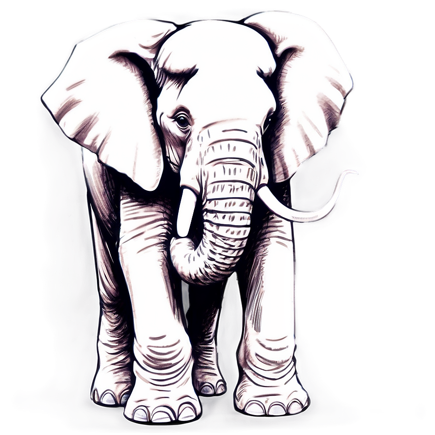 Mystical Elephant Fantasy Art Png 05032024 PNG Image