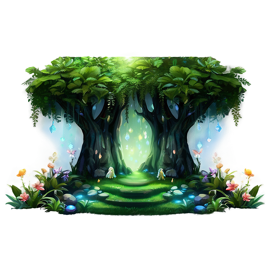 Mystical Fairy Forest Png 27 PNG Image