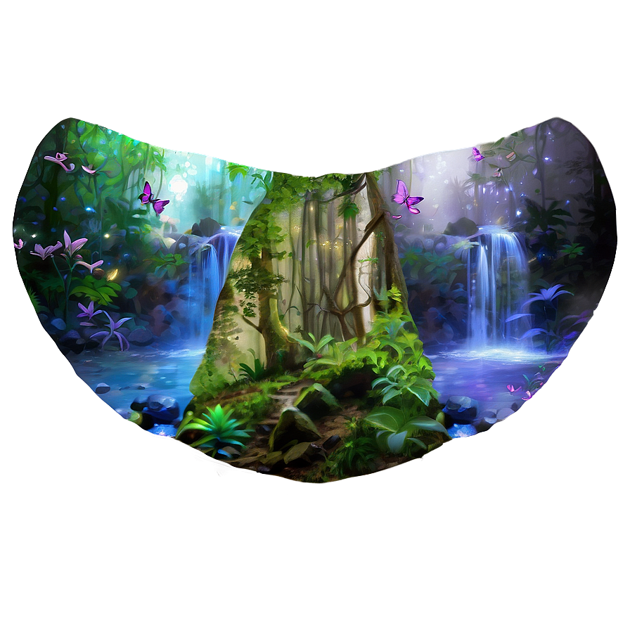 Mystical Fairy Forest Png Xhn30 PNG Image