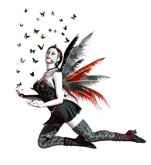 Mystical_ Fairy_ Girl_ Fantasy PNG Image