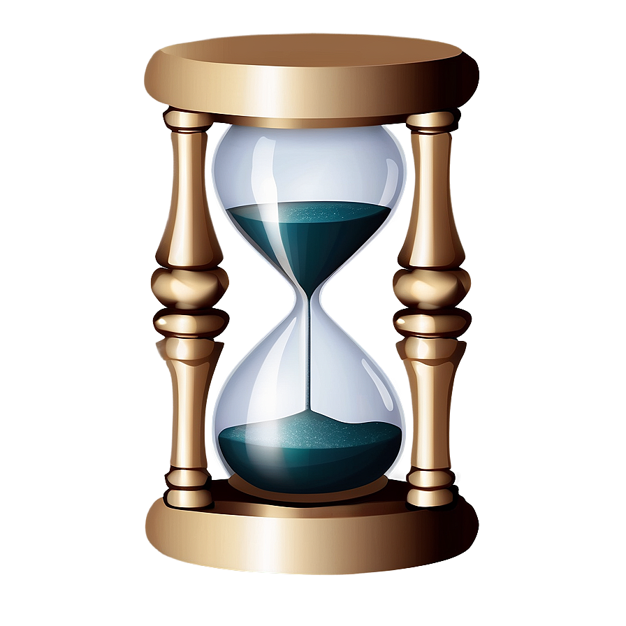 Mystical Hourglass Design Png Pmt PNG Image