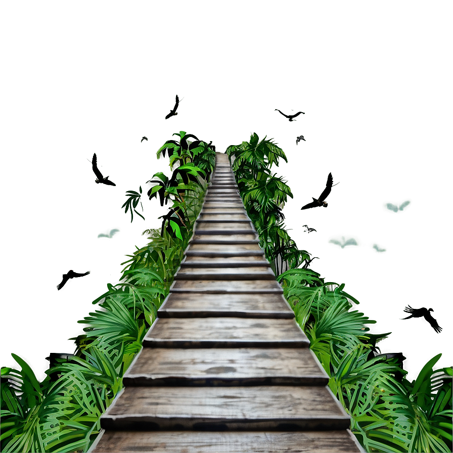 Mystical Jungle Path Png 97 PNG Image