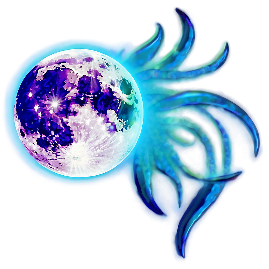 Mystical Moon Fantasy Png Muf PNG Image