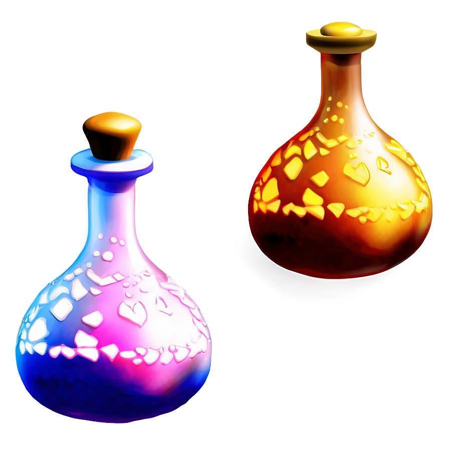 Mystical Potion Bottle Png Yms22 PNG Image