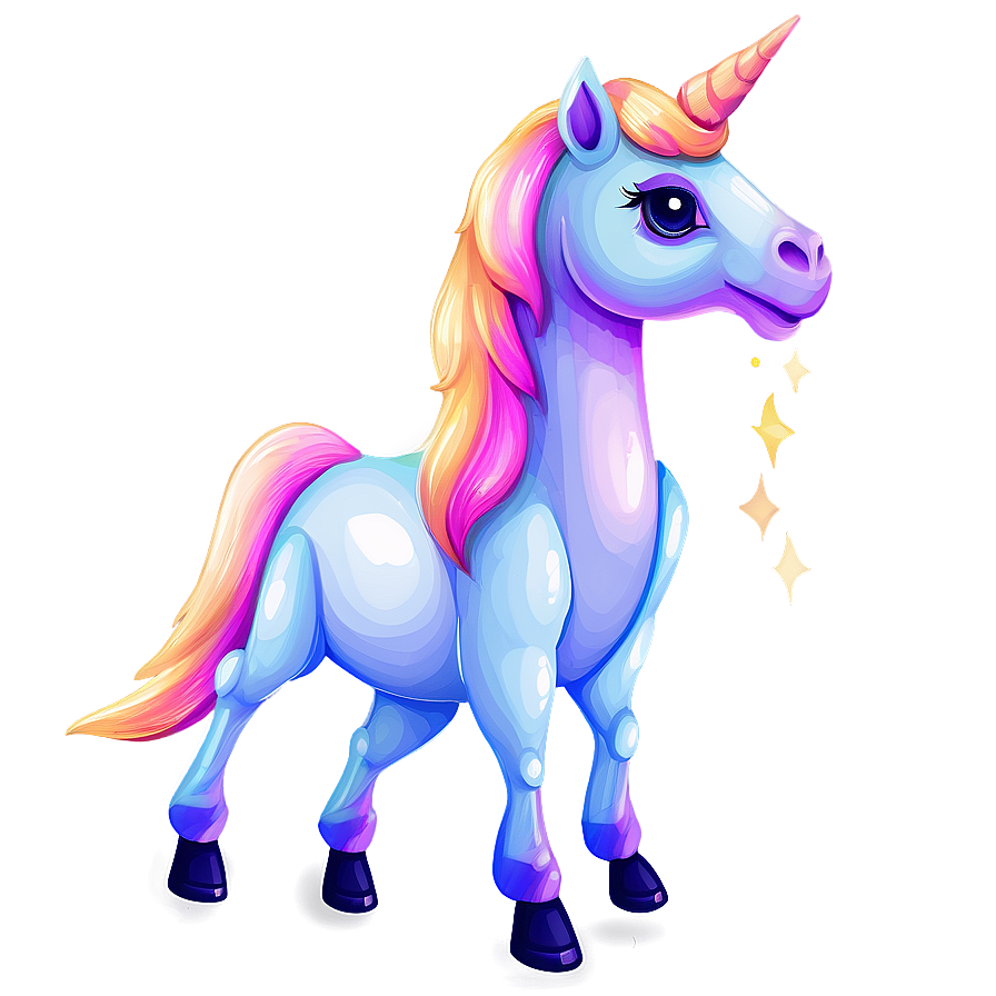 Mystical Unicorn Clipart Png Qsr24 PNG Image