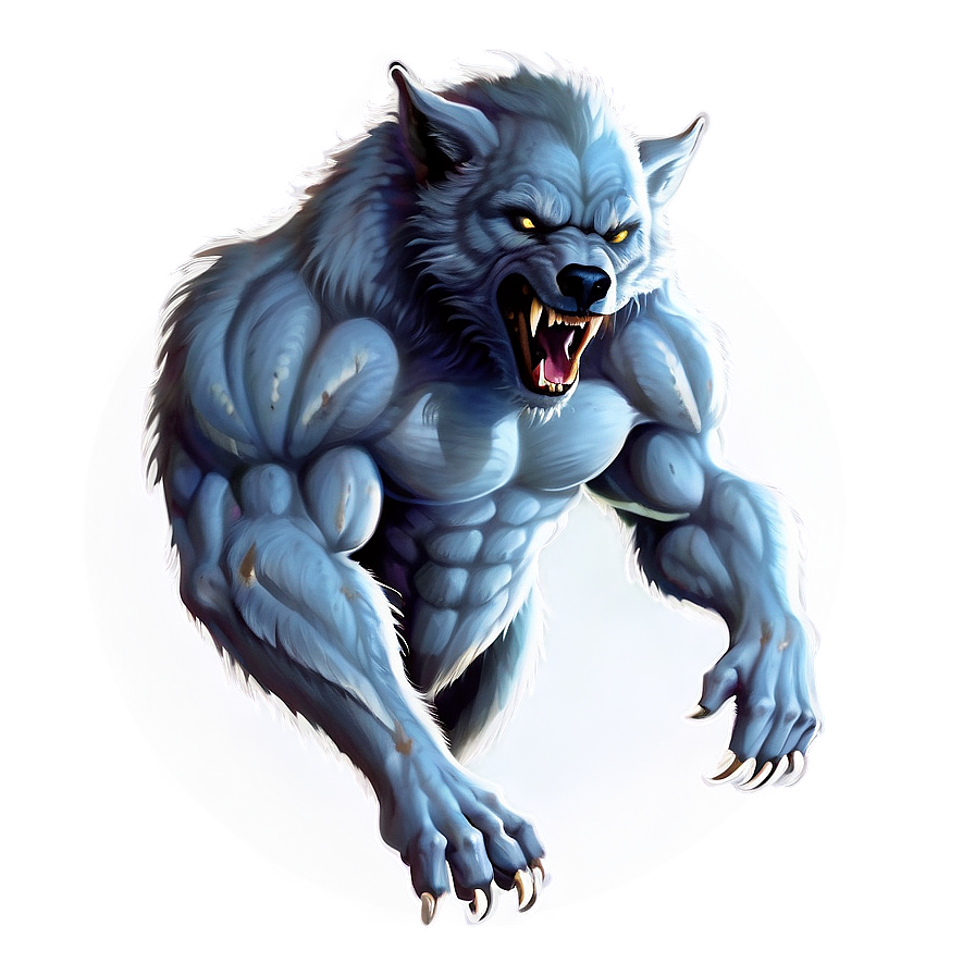 Mystical Werewolf Png Wrt PNG Image