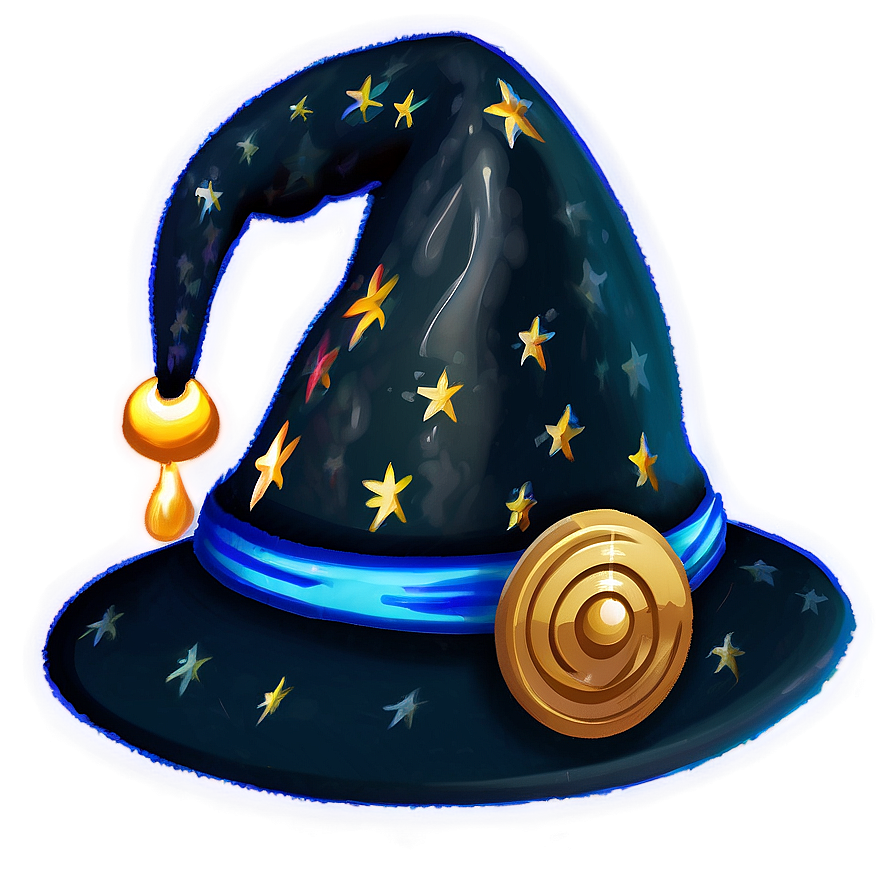 Mystical Wizard Hat Png 06112024 PNG Image