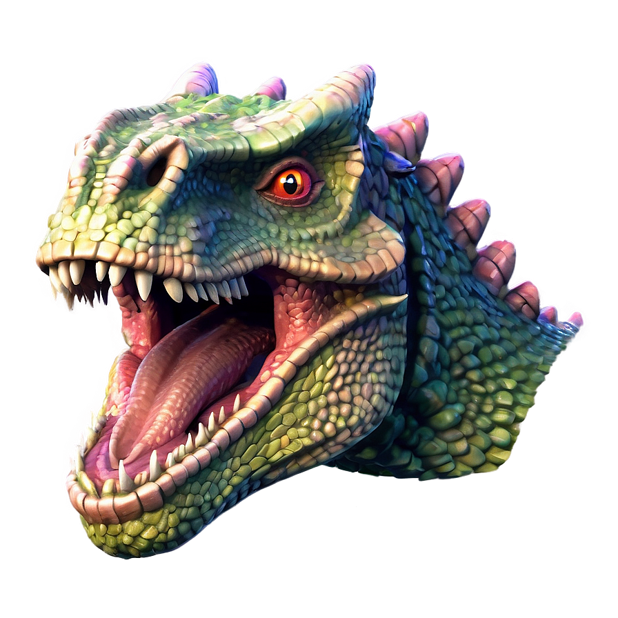 Mythical Dinosaur Head Png 06292024 PNG Image