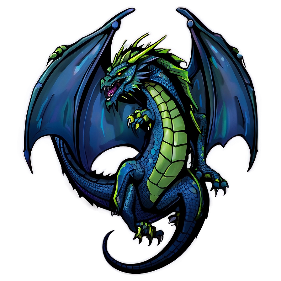 Mythical Dragon Illustration Png Cjj PNG Image