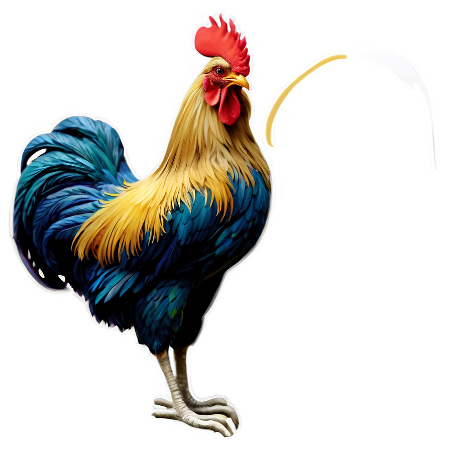 Mythical Rooster Figure Png Lpf12 PNG Image