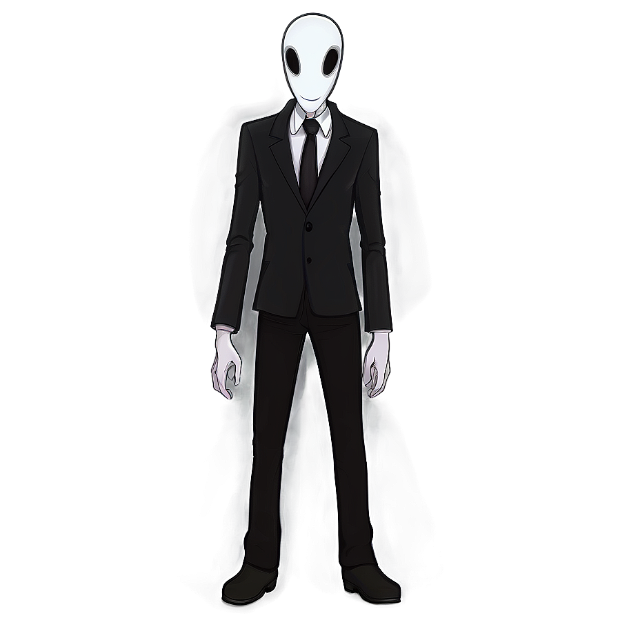 Mythical Slender Man Drawing Png 05252024 PNG Image