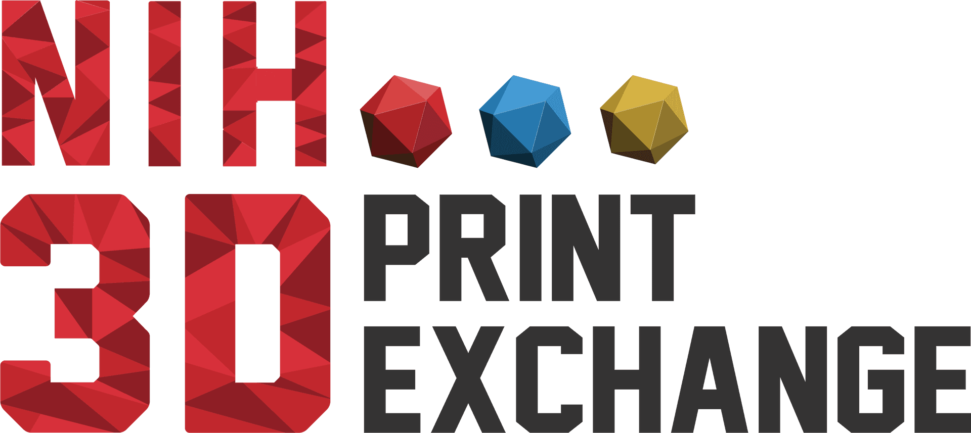 N I H3 D Print Exchange Logo PNG Image