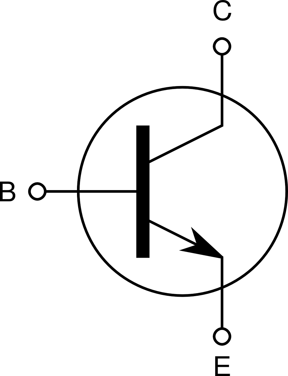 N P N Transistor Symbol PNG Image