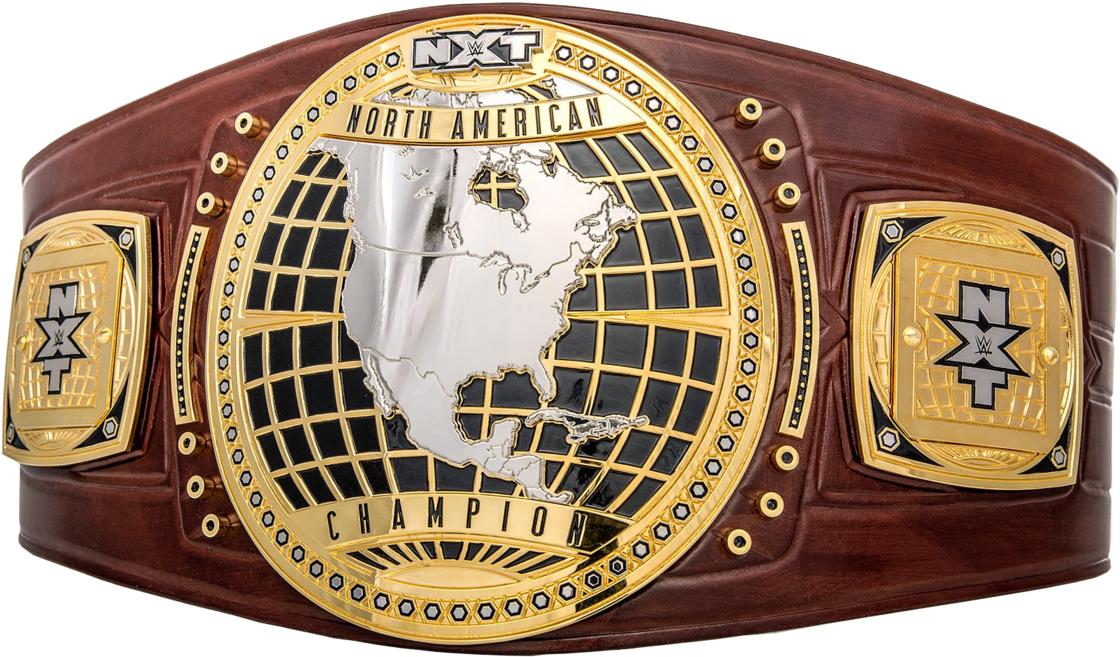 N X T North American Championship Belt PNG Image