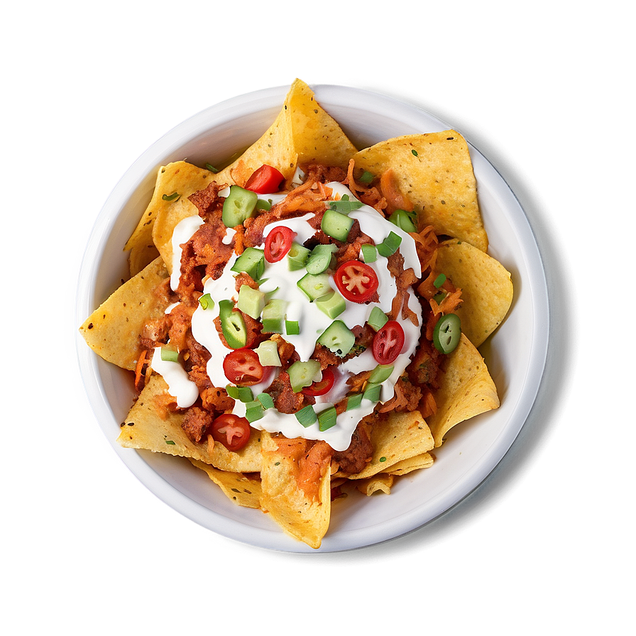 Nachos With Ranch Dressing Png Vqp37 PNG Image