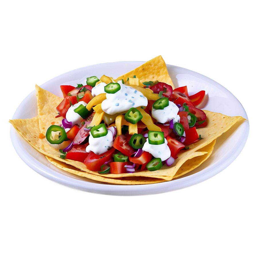 Nachos With Tzatziki Sauce Png 46 PNG Image