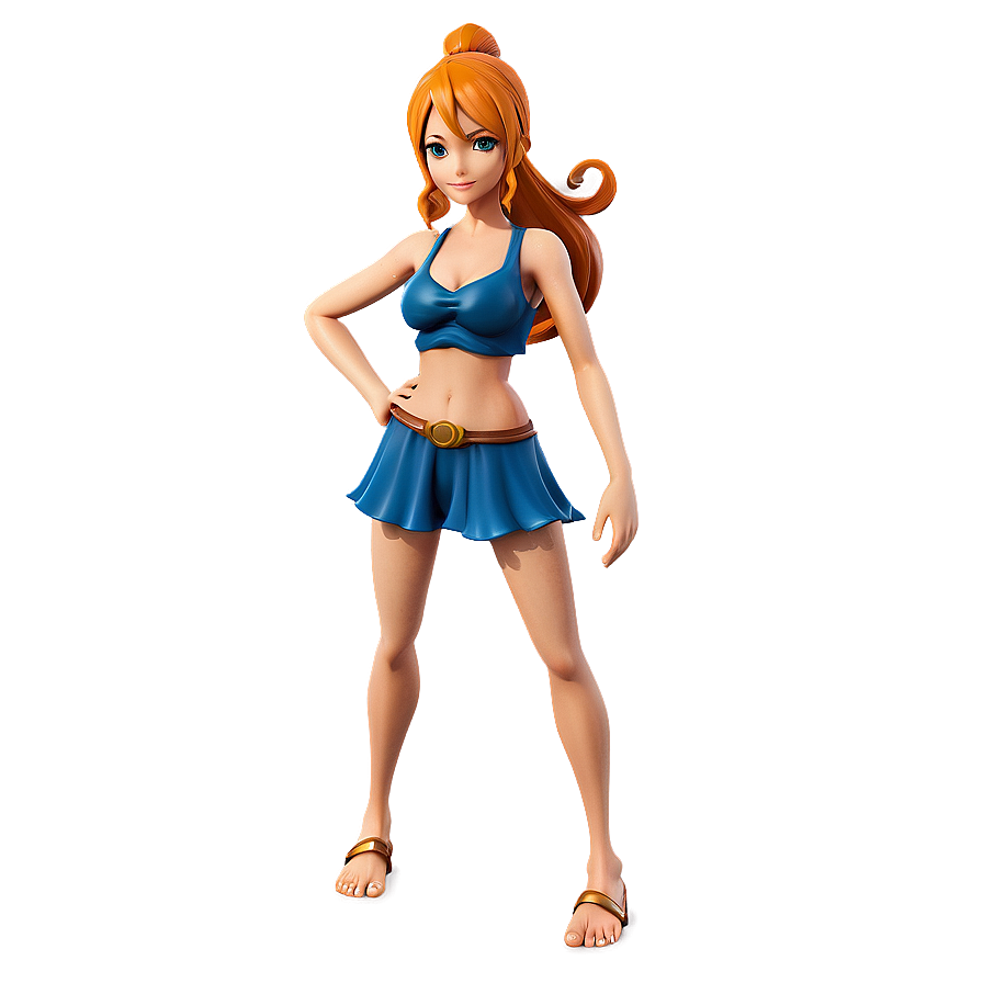 Nami Skypiea Outfit Png Phi66 PNG Image