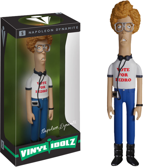 Napoleon Dynamite Vinyl Idolz Figure PNG Image