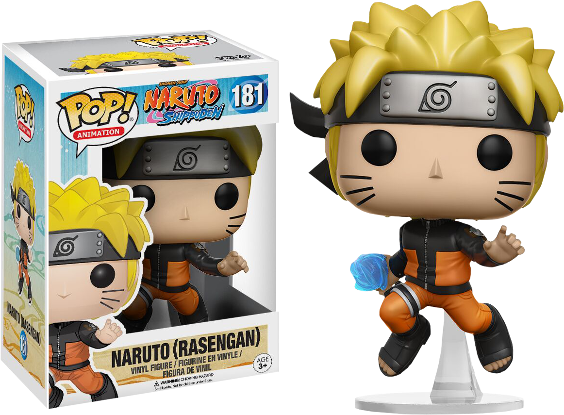 Naruto Rasengan Funko Pop PNG Image