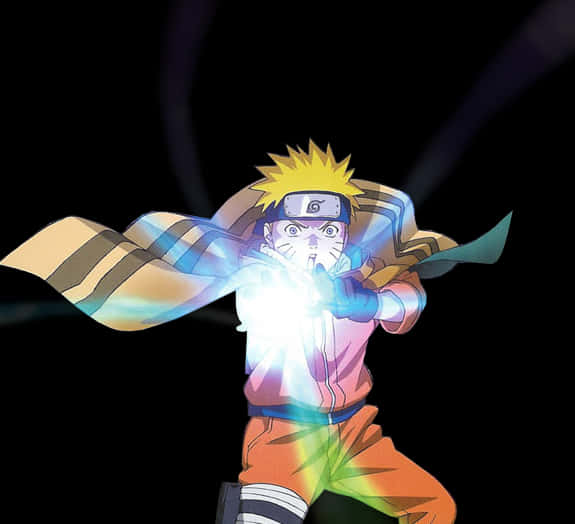 Naruto Rasengan Training PNG Image