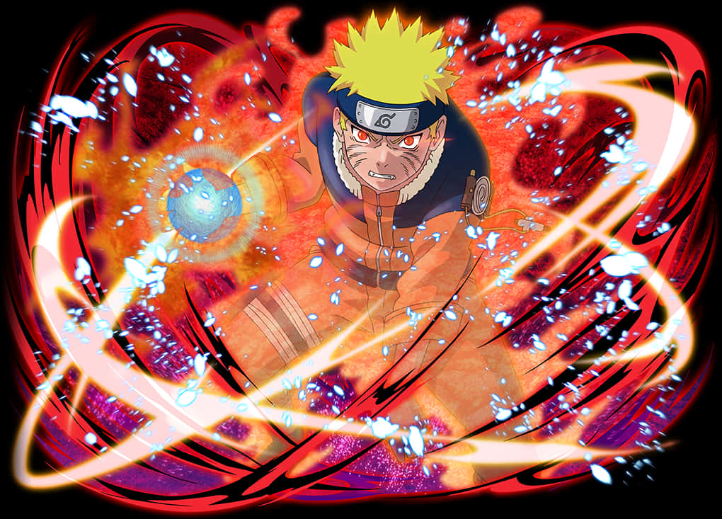 Naruto Rasengan Versus Chidori PNG Image