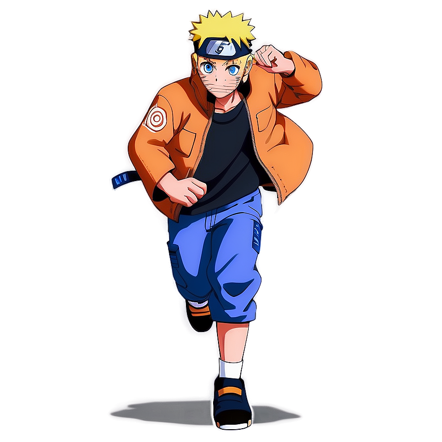 Naruto Youthful Run Png Bdd PNG Image