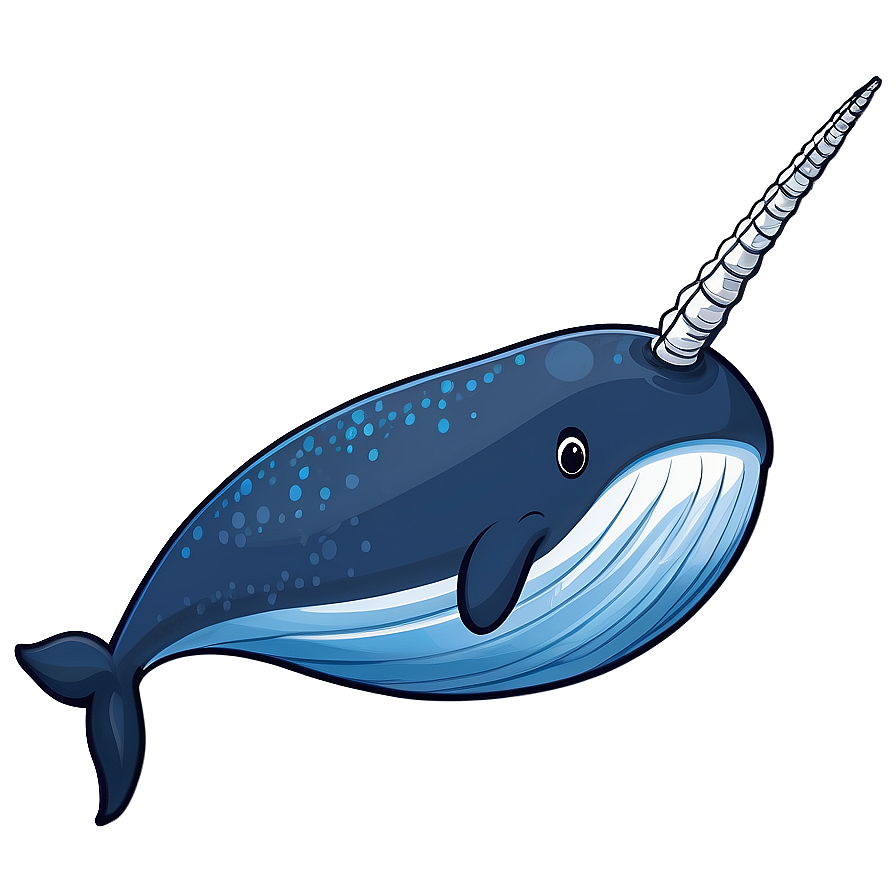 Narwhal And Whale Friends Png Vyq42 PNG Image