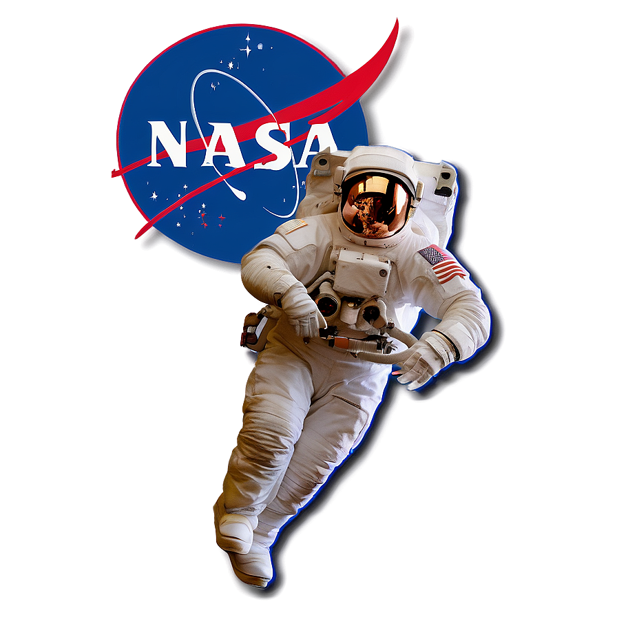 Nasa Astronaut Logo Png 90 PNG Image